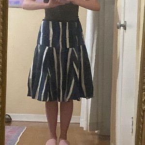 Grace Elements striped skirt size 4